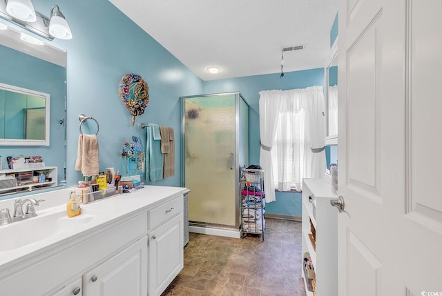 3747 Bakers Chapel Rd, Aynor, SC 29511 - full bathroom featuring a stall shower and vanity
