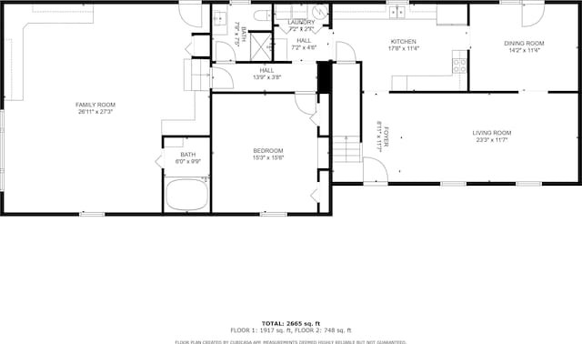 3747 Bakers Chapel Rd, Aynor, SC 29511 - floor plan / room layout