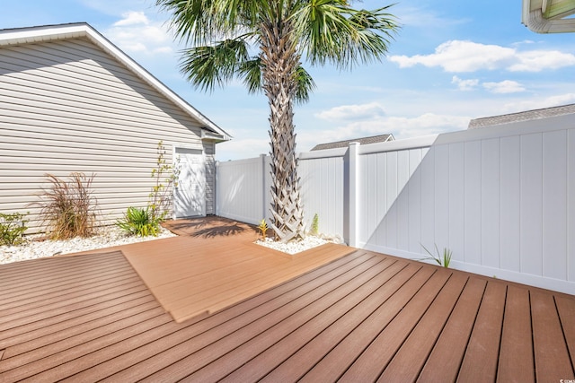 view of deck