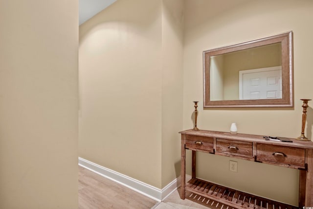 bathroom featuring tile patterned flooring