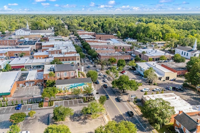 aerial view