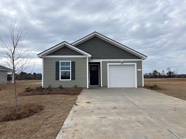 824 Buttonwood Dr, Conway, SC 29527 - ranch-style home with driveway and an attached garage
