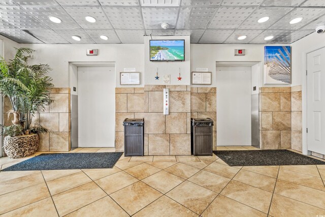 view of reception area