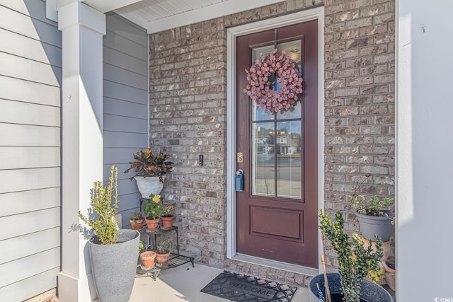 view of property entrance