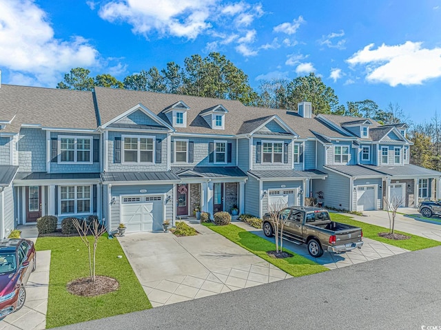 view of townhome / multi-family property