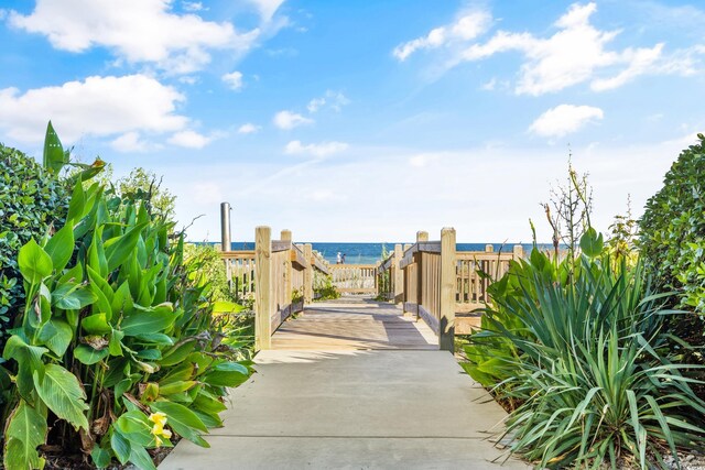 2500 N Ocean Blvd Unit 605, Myrtle Beach, SC 29577 - view of home's community with a water view