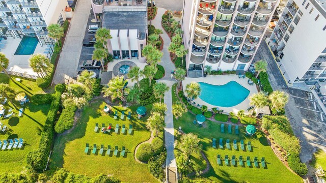 2500 N Ocean Blvd Unit 605, Myrtle Beach, SC 29577 - aerial view