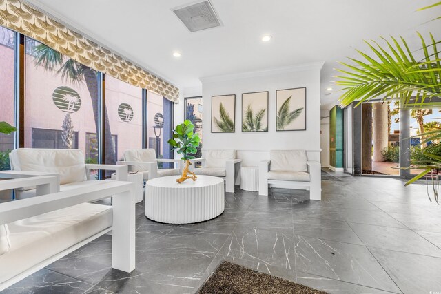 2500 N Ocean Blvd Unit 605, Myrtle Beach, SC 29577 - building lobby featuring visible vents