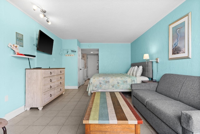 view of tiled bedroom