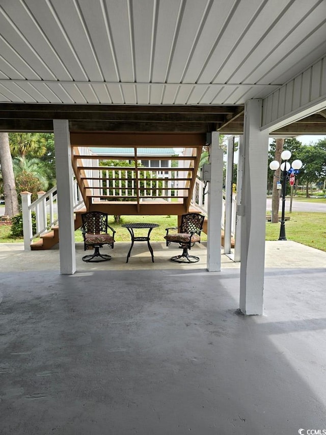 view of patio