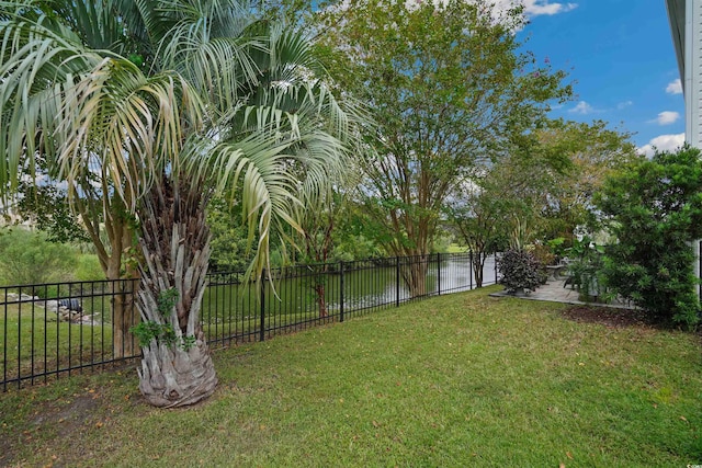 view of yard featuring a patio area