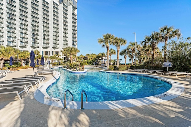 view of swimming pool