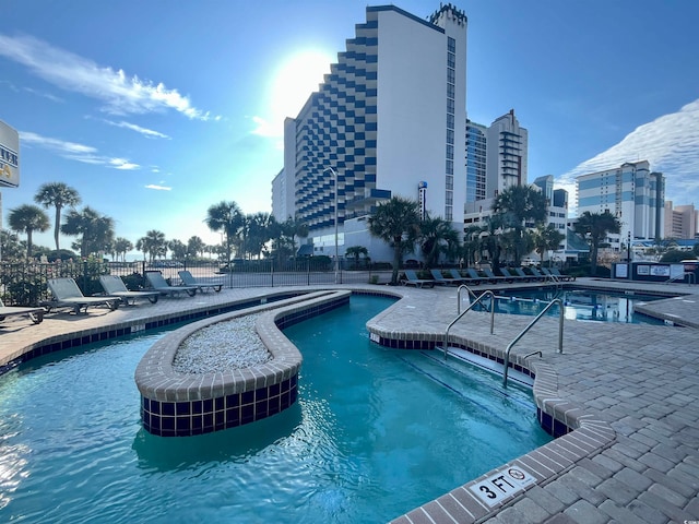 view of swimming pool