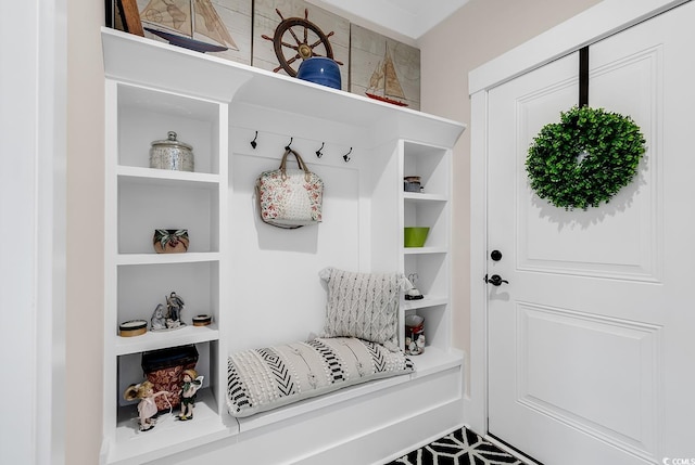 view of mudroom