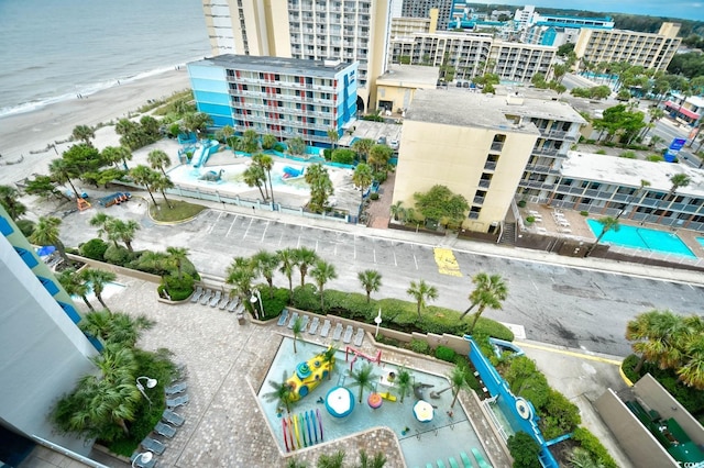 1105 S Ocean Blvd Unit 1044, Myrtle Beach, SC 29577 - view of urban area featuring a pool and a large body of water