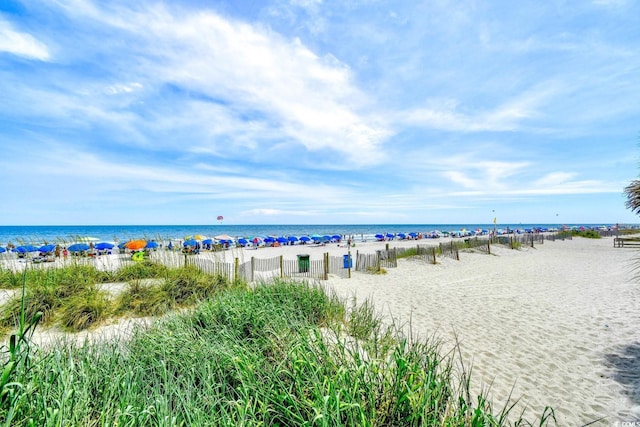 1105 S Ocean Blvd Unit 1044, Myrtle Beach, SC 29577 - water view featuring nearby beach
