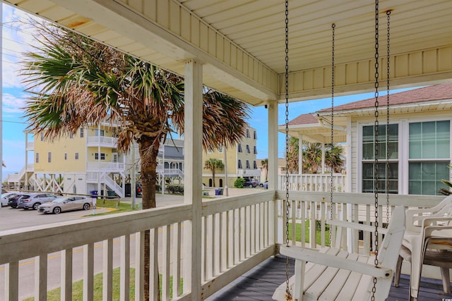 view of deck