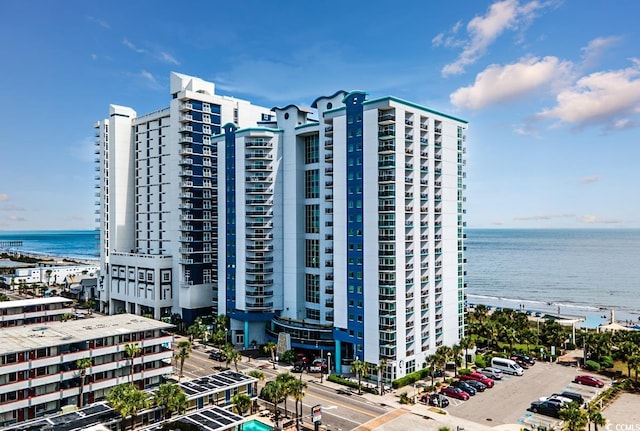 view of property featuring a water view