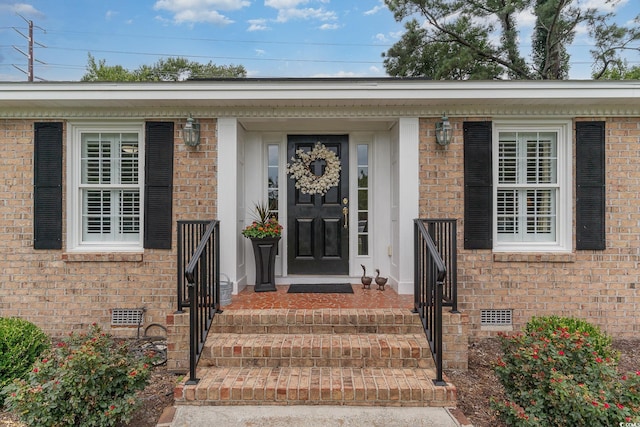 view of property entrance