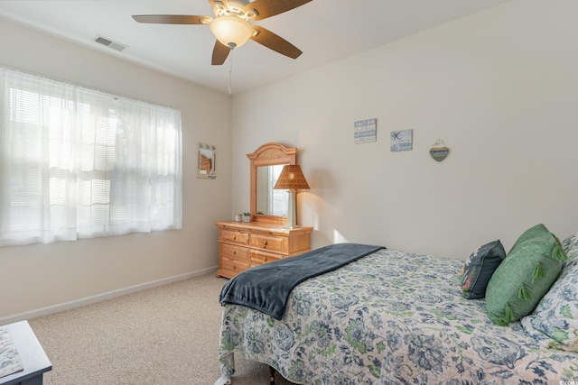 601 Hillside Dr N Unit 3906, North Myrtle Beach, SC 29582 - carpeted bedroom with baseboards and ceiling fan
