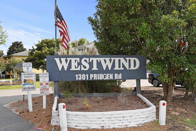 1301 Pridgen Rd Unit 1008, Myrtle Beach, SC 29577 - view of community sign