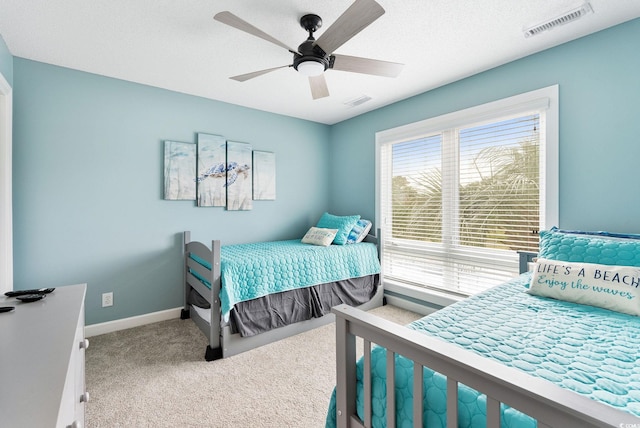 4755 Lightkeepers Way Unit 15-F, Little River, SC 29566 - bedroom featuring carpet, baseboards, and ceiling fan