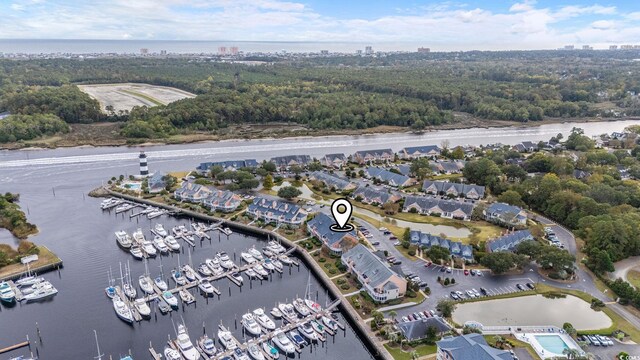 4755 Lightkeepers Way Unit 15-F, Little River, SC 29566 - view of property location featuring a marina and a nearby body of water