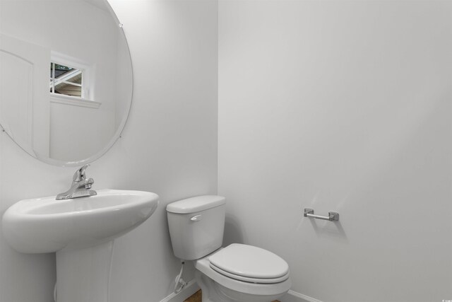 bathroom with toilet