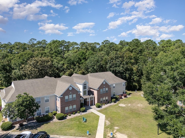 drone / aerial view