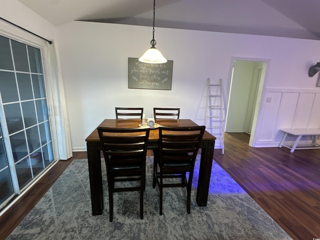 2108 Kirkland Dr, Conway, SC 29526 - dining space featuring wood finished floors