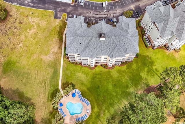4870 Luster Leaf Cir Unit 401, Myrtle Beach, SC 29577 - aerial view of a pool area