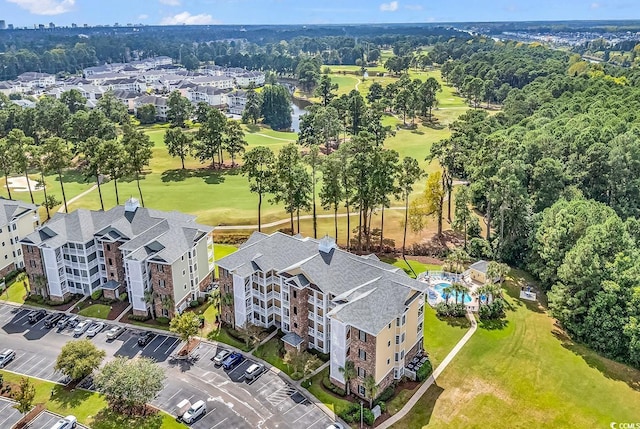 4870 Luster Leaf Cir Unit 401, Myrtle Beach, SC 29577 - bird's eye view of a golf club