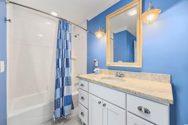 1324 Harbour Watch SW, Calabash, NC 28467 - full bathroom with shower / bath combo with shower curtain and vanity