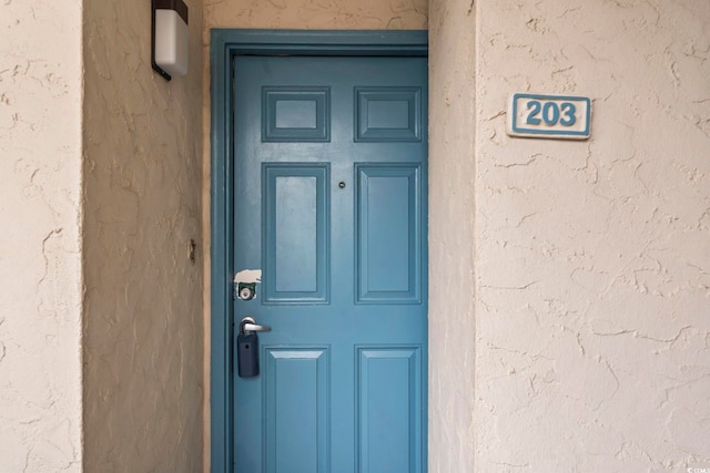 view of property entrance