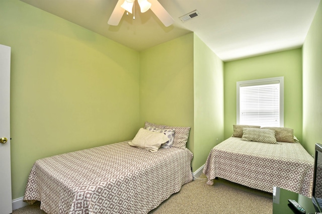 2013 Silvercrest Dr Unit 30-H, Myrtle Beach, SC 29579 - bedroom featuring carpet, ceiling fan, and baseboards