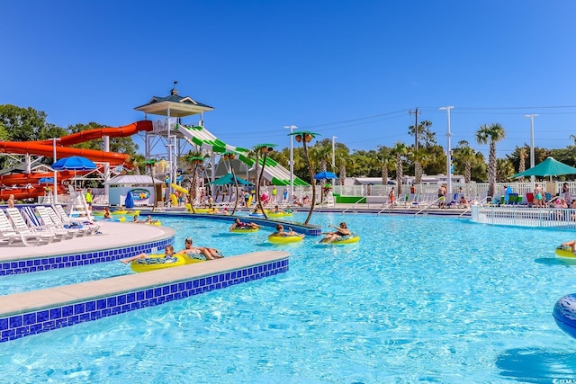 view of swimming pool