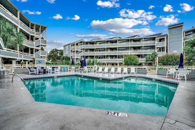 view of pool