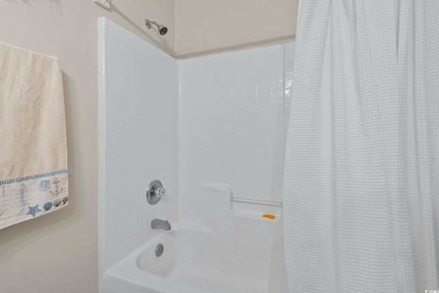 1100 Commons Blvd Unit 104, Myrtle Beach, SC 29572 - bathroom with shower / tub combo with curtain