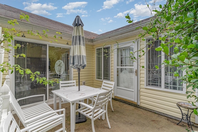 view of patio / terrace