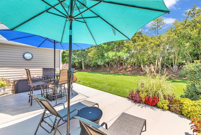 3154 Shorecrest Bay Dr, Murrells Inlet, SC 29576 - view of patio with outdoor dining area
