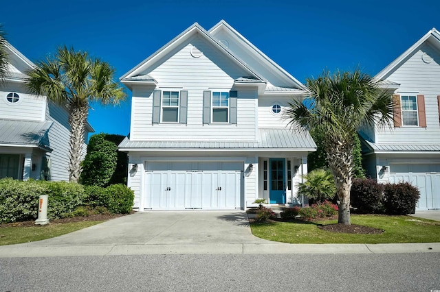 4808 Cantor Ct, North Myrtle Beach, SC 29582 - traditional home with concrete driveway and a garage