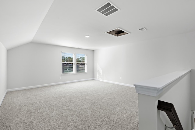 623 Blackthorne Cir NW, Calabash, NC 28467 - carpeted spare room featuring baseboards and lofted ceiling