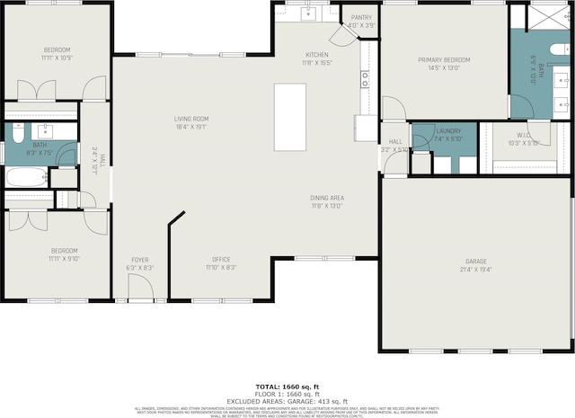 1886 Southwood Dr, Myrtle Beach, SC 29575 - view of layout