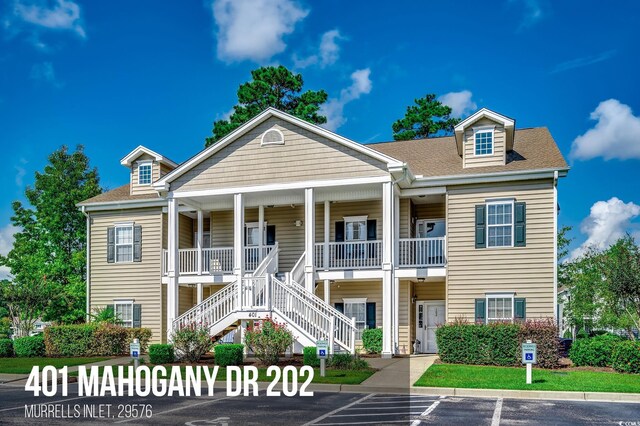 view of front of house featuring a porch