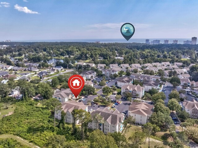 9772 Leyland Dr Unit 9772-9, Myrtle Beach, SC 29572 - aerial overview of property's location featuring nearby suburban area