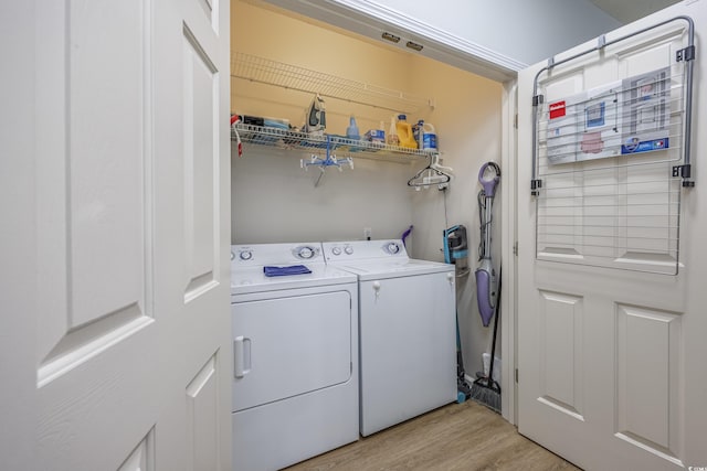 9772 Leyland Dr Unit 9772-9, Myrtle Beach, SC 29572 - laundry room with washer and dryer and light wood-style floors