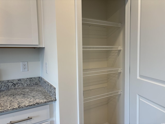 view of pantry