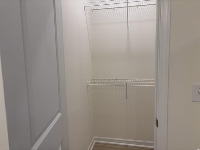 view of closet