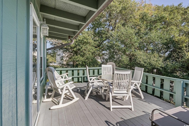 1000 Strand Ave, North Myrtle Beach, SC 29582 - view of deck