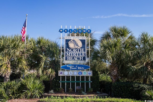 1000 Strand Ave, North Myrtle Beach, SC 29582 - view of community sign
